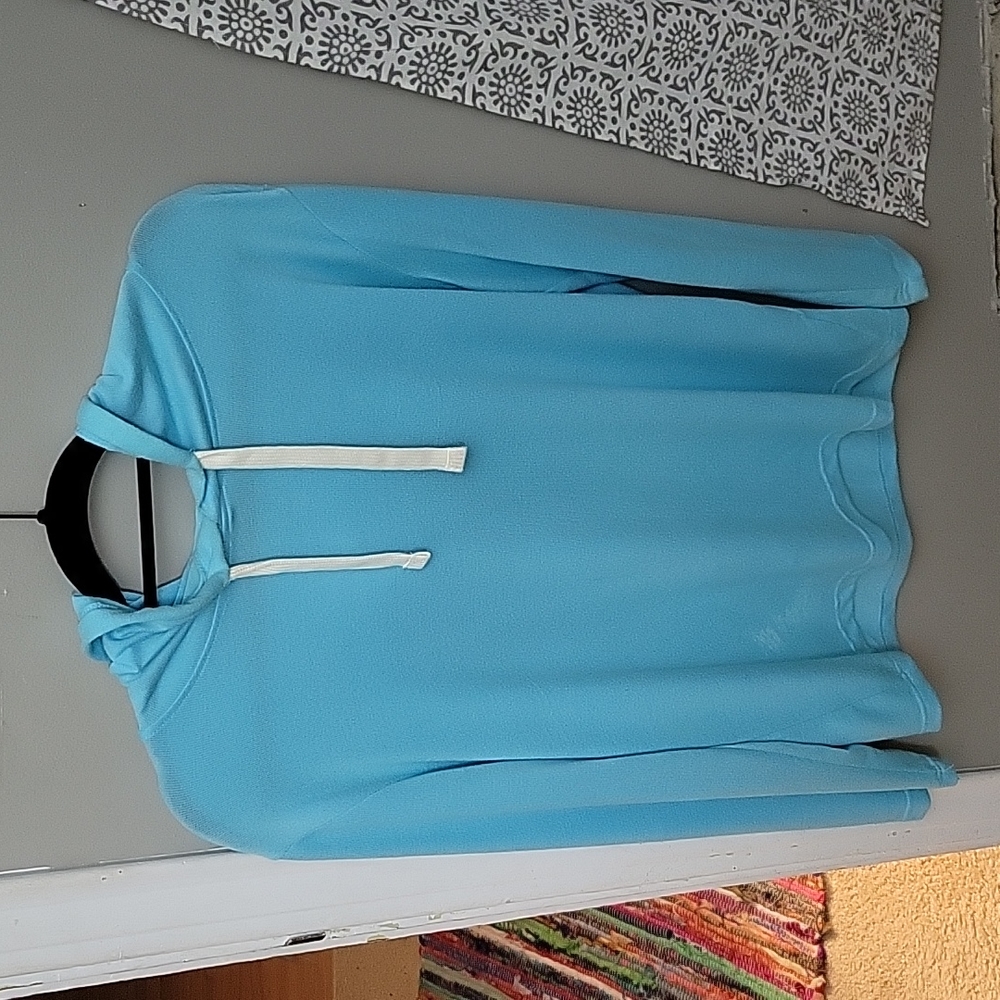 Zyia Sky Blue Boyfriend Hoodie